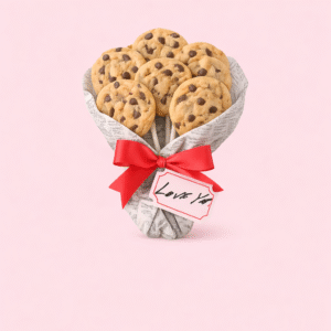 Mini Valentine Cookie Bouquet (1/2 Dozen)